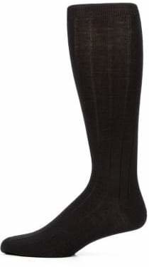 Saks Fifth Avenue Stretch-Wool Dress Socks