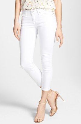Joie Crop Stretch Skinny Jeans (Dandelion White)
