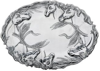Arthur Court Designs Horse Oval Platter