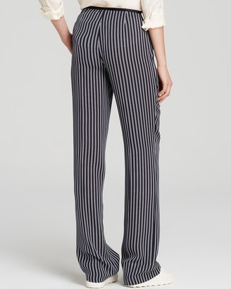 Theory Pants - Pajeema Main Stripe Silk