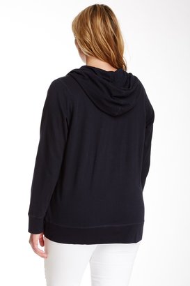 Lucky Brand Embroidered Hoodie (Plus Size)