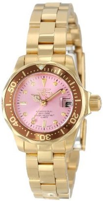 Invicta Women's 12526 Pro-Diver Pink Dial Watch