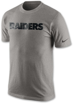 Nike Men's Oakland Raiders NFL Fast Wordmark T-Shirt