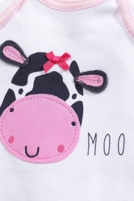 Next Two Pack Cow Bodysuits (0mths-2yrs)