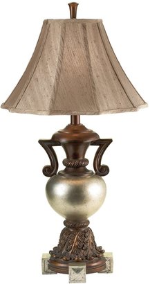 Eurofase Laurel 1-light Buffet Lamp In Pewter/antique Bronze