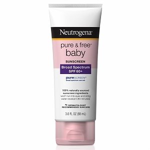Neutrogena Pure & Free Baby Sunscreen, SPF 60+