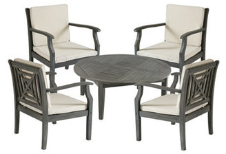 Outdoor Orleans Coffee Set, Gray