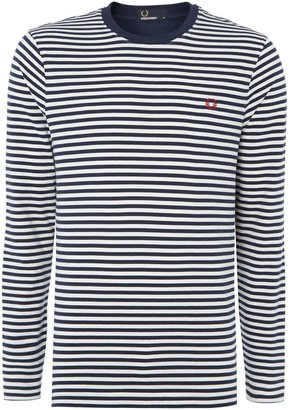 Fred Perry Men's Sharp Stripe Long Sleeve T Shirt