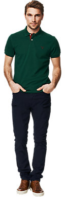 Gant Contrast Placket Polo Shirt