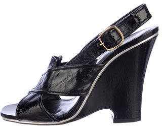 Marc Jacobs Patent Leather Wedges
