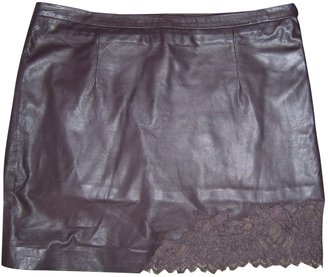 Patrizia Pepe Leather Skirt