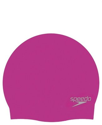 Speedo Moulded Silicone Cap - Electric Purple