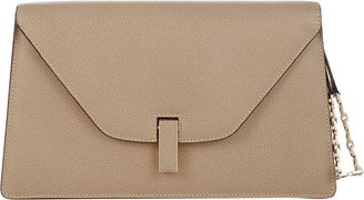 Valextra Isis Clutch-Nude