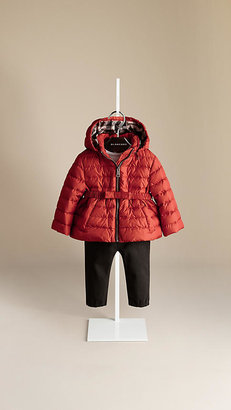 Burberry Bow Detail Puffer Jacket