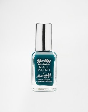 Barry M Gelly Hi-Shine Nail Paint - blackberry