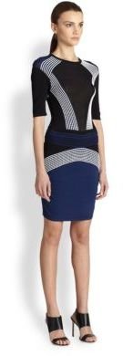 Ohne Titel Textured Stripe Knit Dress