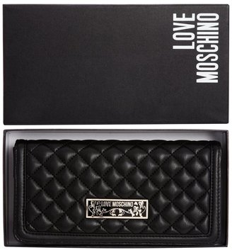Love Moschino Super Quilted Clutch Bag