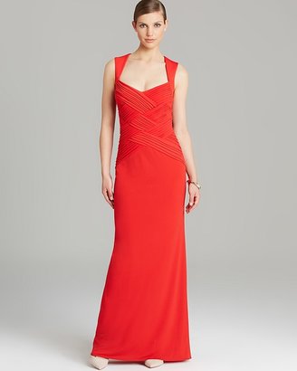Laundry by Shelli Segal Gown - Woven Bodice with Open Back