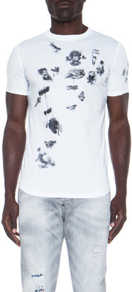 DSquared 1090 DSQUARED Printed Cotton Tee