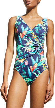 Tommy Bahama Women's Blue One Piece Swimsuits | ShopStyle