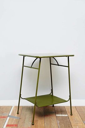 Factory Side Table in Army Green
