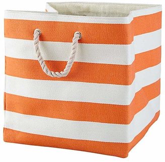 Baby Essentials Stripes Around the Floor Bin (Orange)