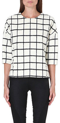 Designers Remix Checked woven top