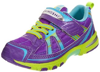 Tsukihoshi STORM Velcro shoes purple/lime