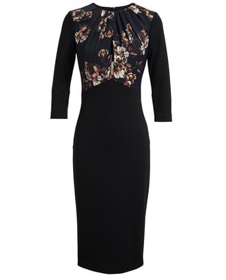 Jason Wu Fitted Floral Dress