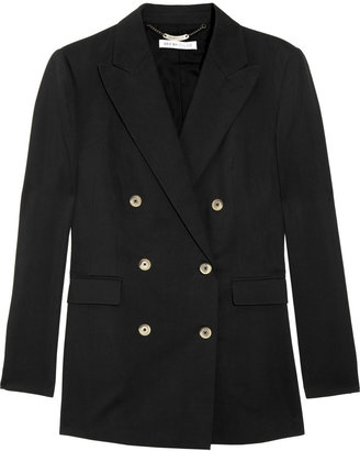See by Chloe Cotton-blend double-breasted blazer