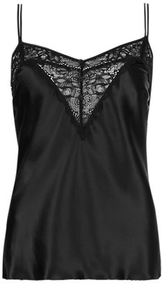 Rosie For Autograph Silk Camisole with French Designed Rose Lace