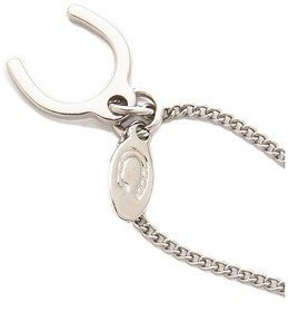 Giles & Brother Two Tone Lariat Pied De Biche Necklace
