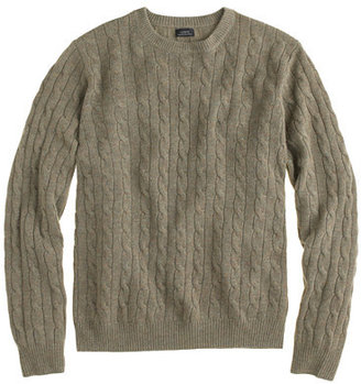 J.Crew Tall Italian cashmere cable sweater