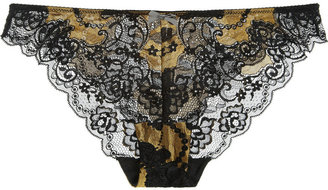 Elle Macpherson Intimates Oasis jacquard and lace briefs
