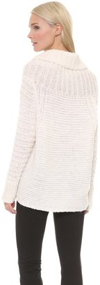 Donna Karan Oversized Cowl Neck Sweater