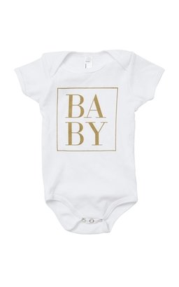 Ily Couture Gold Baby Kids Onsie