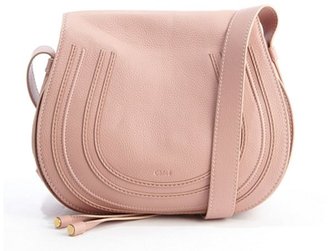 Chloé anemone pink calfskin 'Marcie' crossbody bag