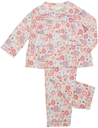 House of Fraser Mini Vanilla Girls jersey traditional pyjamas