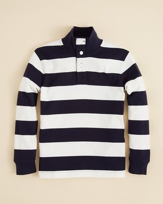 Brooks Brothers Boys' Knit Mock Neck Rugby Shirt - Sizes XS-XL