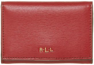 Lauren Ralph Lauren Saffiano red coin purse