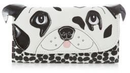 New Look Black and White Dalmatian Flap Over Purse