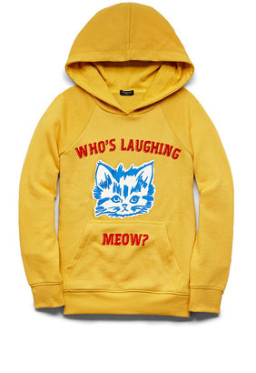 Forever 21 girls Laughing Meow Hoodie (Kids)