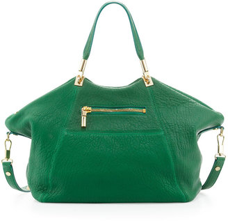 Elizabeth and James Cynnie Leather Satchel Bag, Green