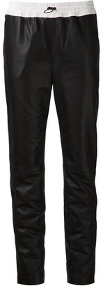 Alexander Wang T by two tone trousers