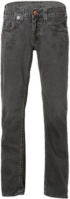 True Religion Cotton Jeans in Charcoal Grey