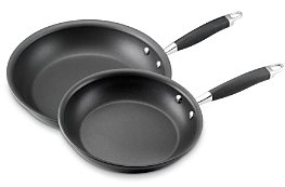 Anolon Advanced Hard-Anodized Nonstick 10 & 12 French Skillet Twin Pack