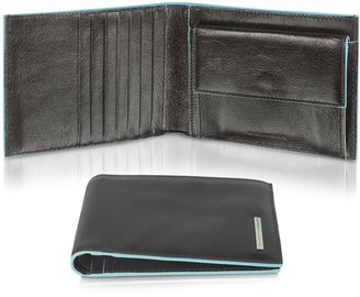 Piquadro Blue Square-Men's Billfold Leather Wallet