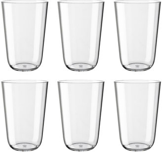Italesse Tonic Beach Large Tumbler Set Of 6 Clear
