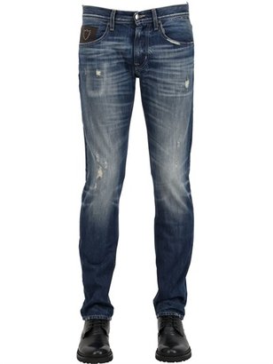 7 For All Mankind X Htc - Straight Leg Cotton Denim Jeans