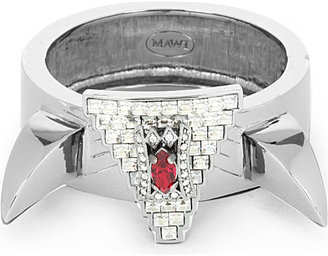 Mawi Diamond-embellished fang bracelet